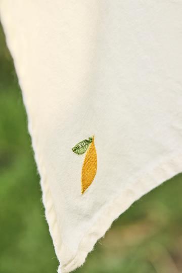 Geschirrtuch Summer Vibes, Zitrone, butter cream