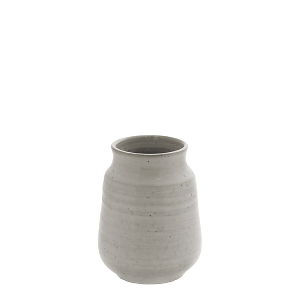 Vase Kippholmen, grau, klein von Storefactory