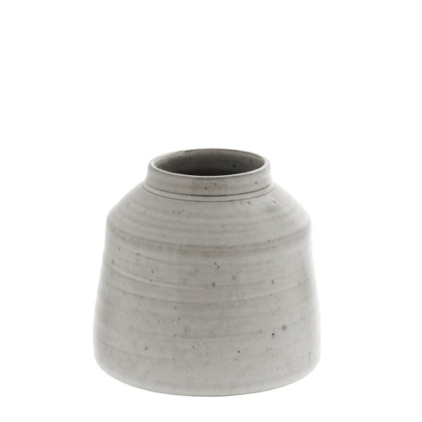 Vase Kyrkbacken, grau, groß von Storefactory