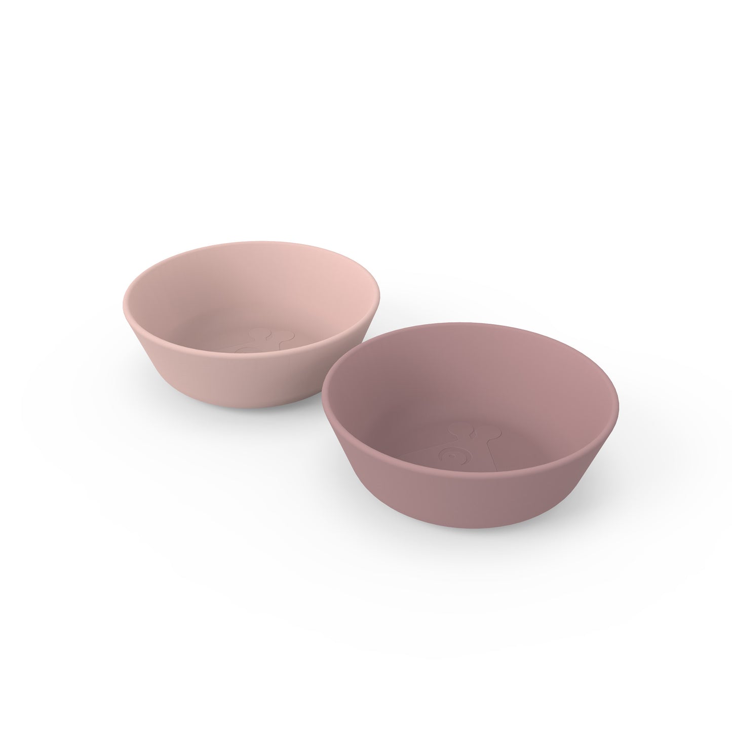 Schüssel Set, 2er Set, Kinderschüssel, kiddish bowl Raffi, rose