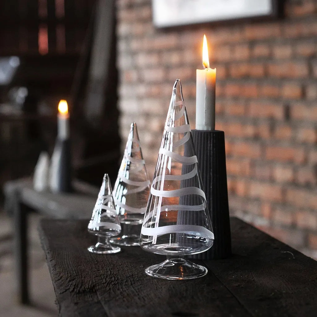 Glasfichte Granbo, Weihnachtsbaum, Girlande, klein