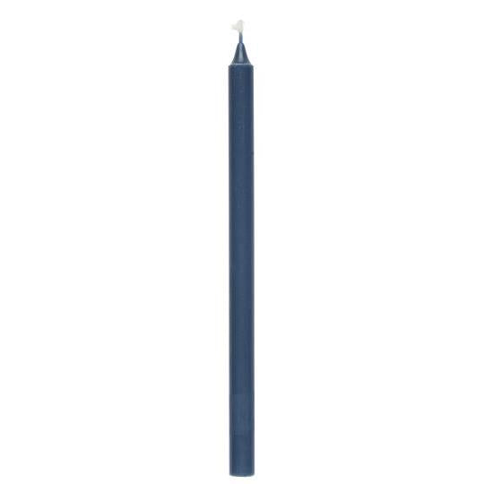 Bleistiftkerzen, kornblumen-blau, Nordisches Umweltzeichen