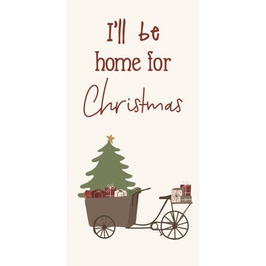 Servietten Set, schmal, I'll be home, 10x20cm, 16 Stk.