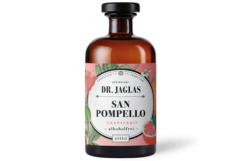 San Pompello - Pink Grapefruit Drink - alkoholfreier Aperitif
