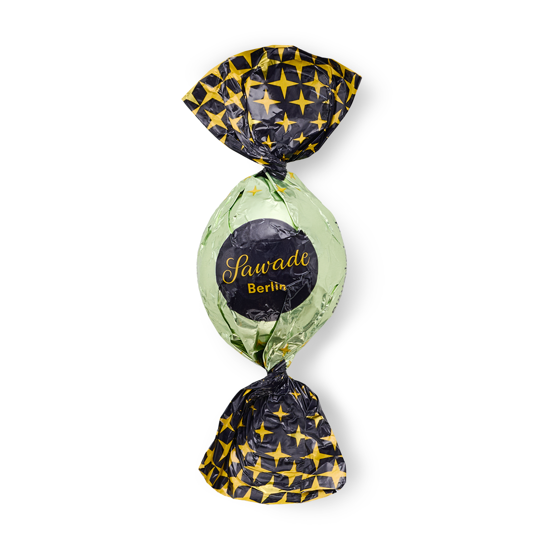 Sawade Geschenkdose, alkoholfreie Pralinenkugeln, grün, 15 Kugeln