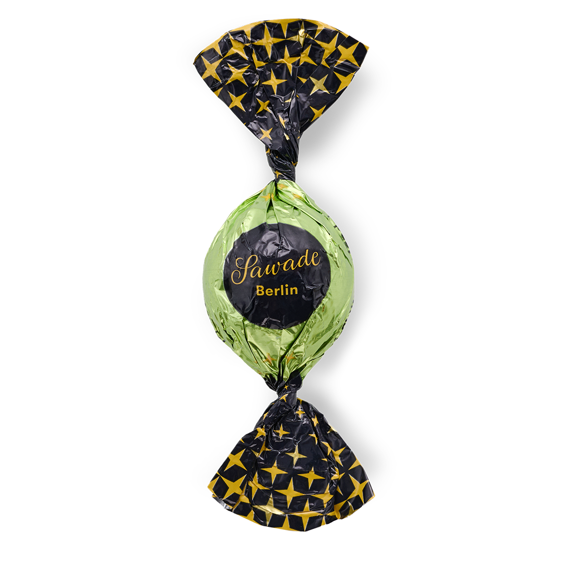 Sawade Geschenkdose, alkoholfreie Pralinenkugeln, grün, 15 Kugeln