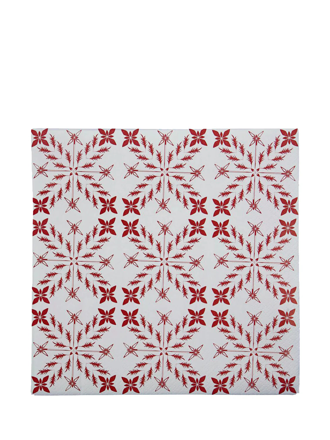 Servietten Set, Napkins, Weihnachtssterne, rot, 20x20cm