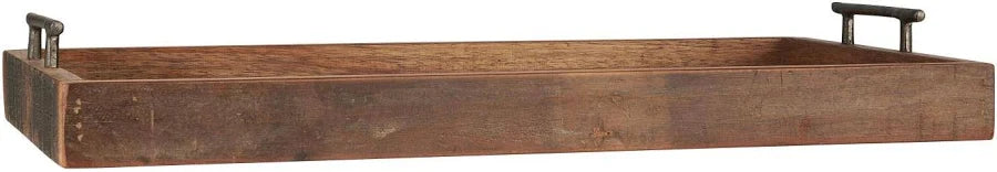 Unika großes Tablett, mit Metallhenkeln, 60x35cm