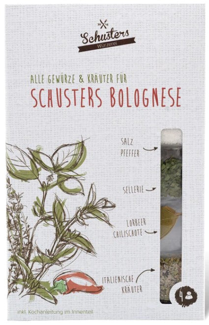 Schusters Bolognese - Gewürzset