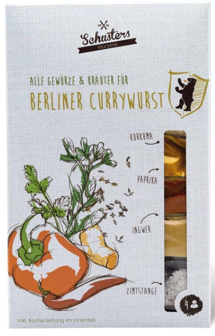 Berliner Currywurst - Gewürzset