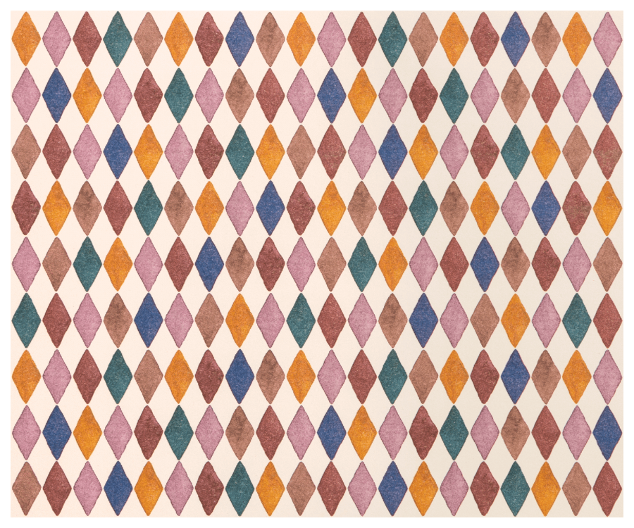Papier, Geschenkpapier, Harlequin, bunt, 10m auf Rolle - mueggelig