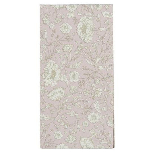 Serviette "secret garden" malva, rosa, 40 x 40 cm, 16 Stück