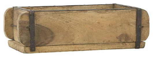 Ziegelform Unika, ein Fach, Holz - mueggelig