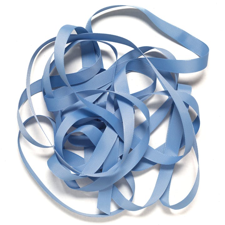 Ripsband, Band, Geschenkband, 5m, Kornblume, hell blau