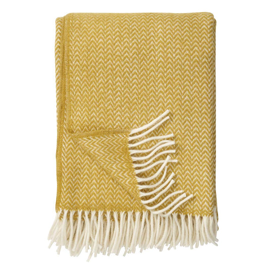 Decke Chevron, yellow, 200 x 130cm