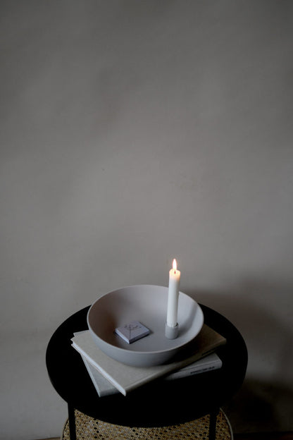 Kerzenleuchter Lidatorp, hell grau, XL - mueggelig
