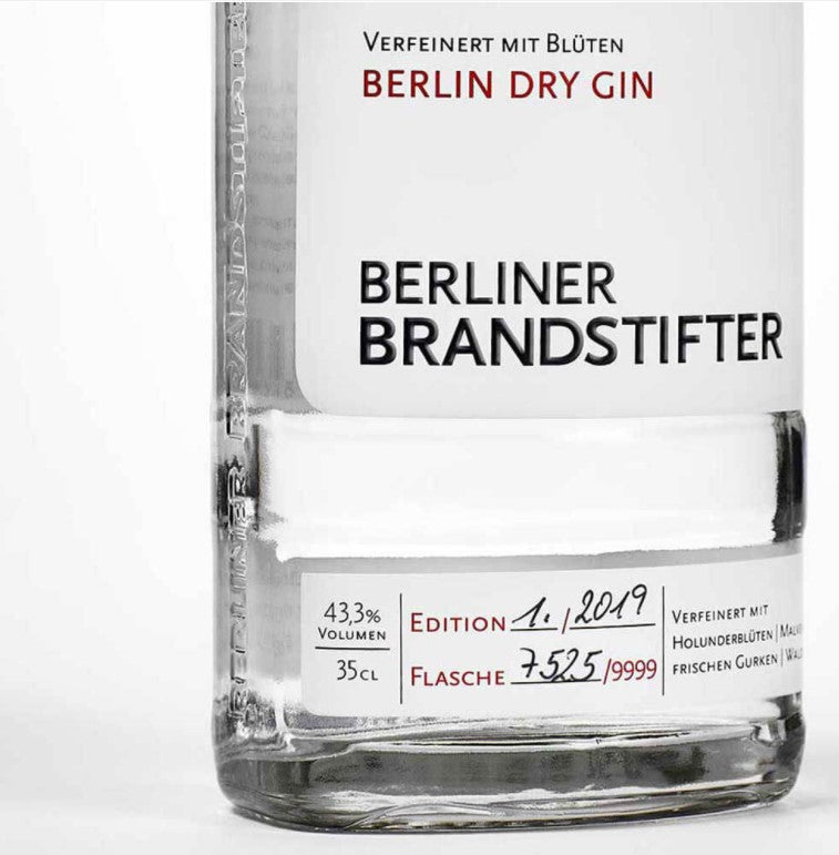 Berliner Brandstifter Gin in drei Größen