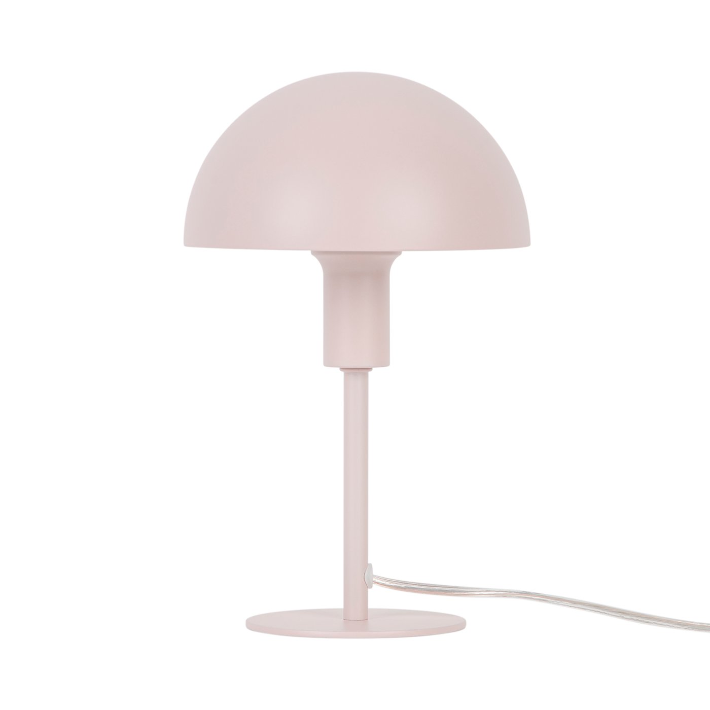 Tischlampe Ellen, mini, müggelig – staubig rosa